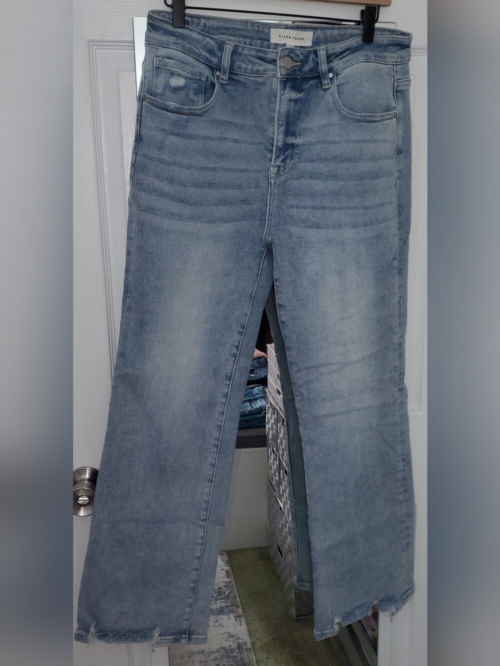 Risen Light Blue Women’s Jeans - Classic Straight Fit